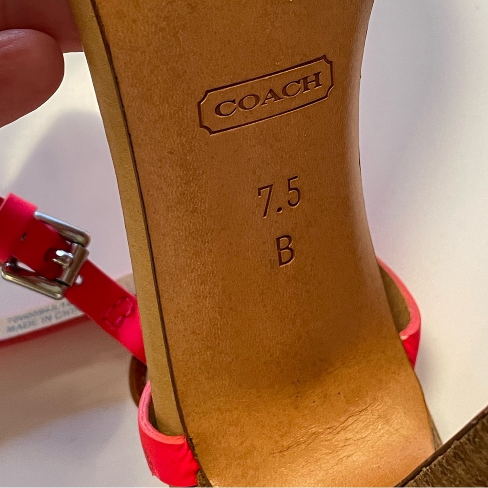 Coach heels - Picture 6 of 6